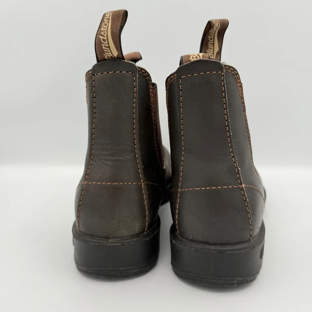 Blundstone 500 Brown Leather Chelsea Boots AU 7.5 Gorpore Heritage outdoor